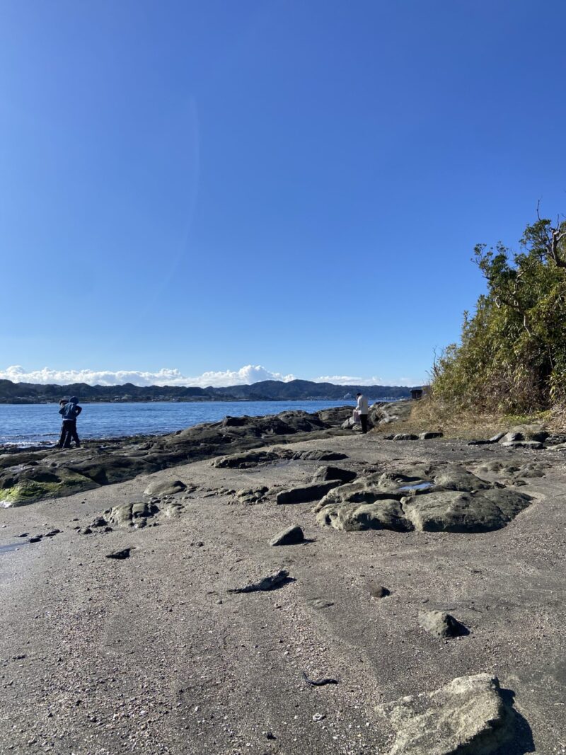 沖ノ島-浜辺