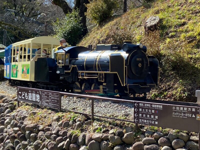 こども遊園地の汽車